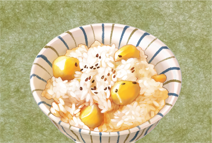 栗ごはん